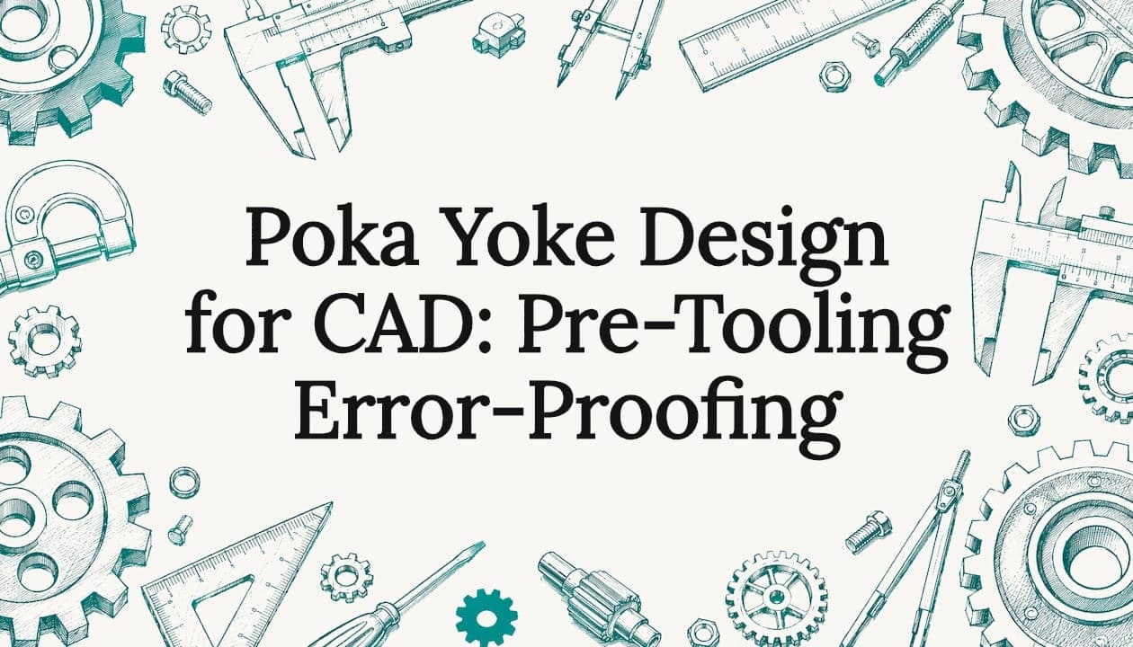 Poka Yoke Design for CAD: Pre-Tooling Error-Proofing